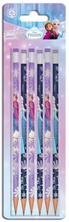 Frozen Μολύβι Με Γόμα 6Τμχ (000564963) (0)