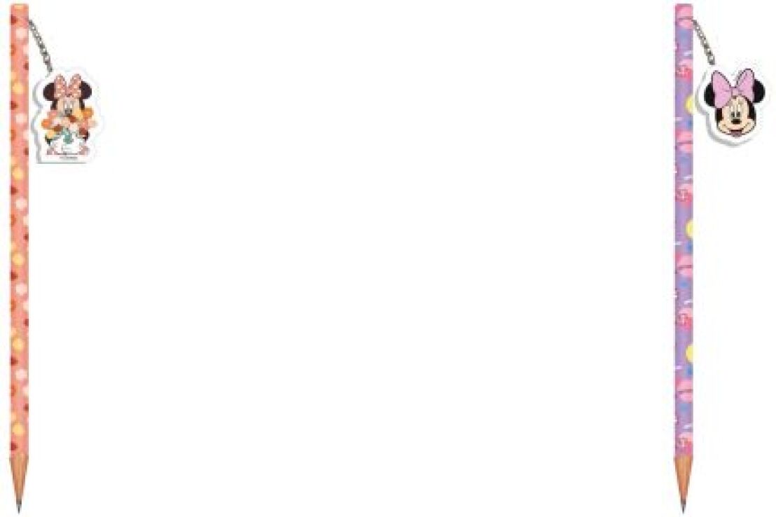 Minnie Μολύβι Με Γόμα-2 Σχέδια-1Τμχ (000564358) (0)