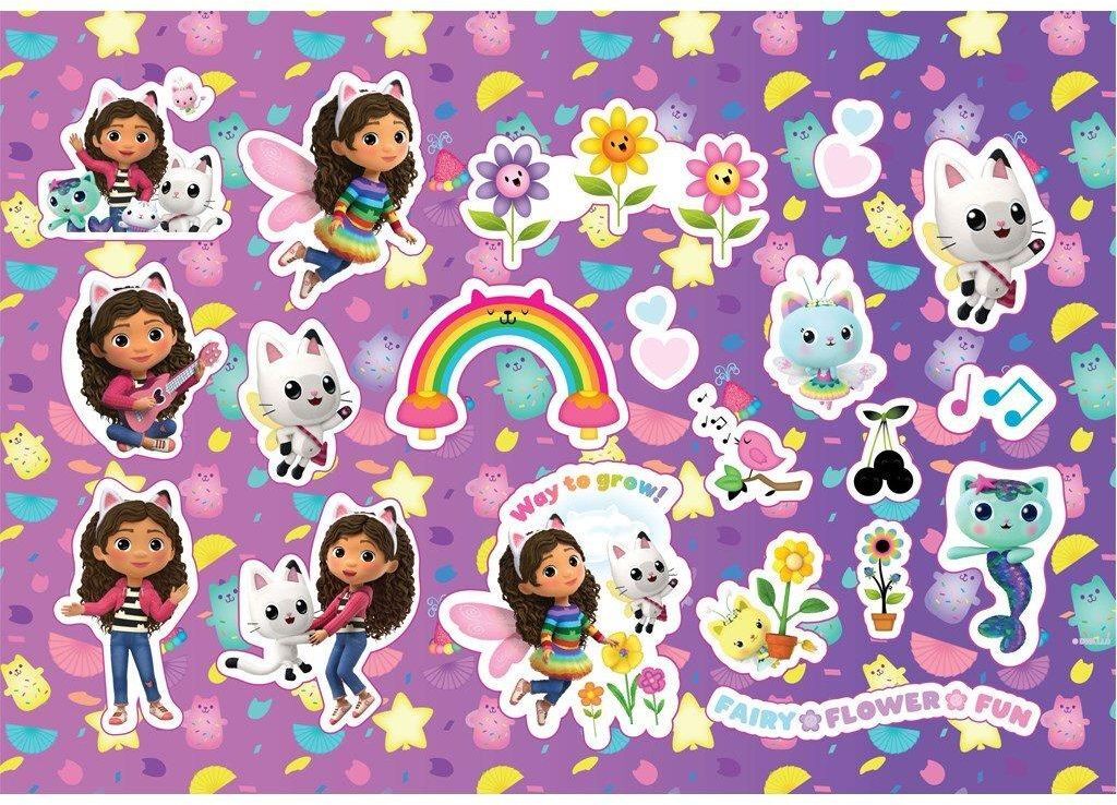 Gabby's Μπλοκ Ζωγραφικής 23x33cm Με Αυτοκλλητα-2 Σχέδια-1Τμχ (000574110) (1)