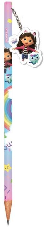 Gabby's Μολύβι Με Γόμα-4 Σχέδια-1Τμχ (000574108) (2)