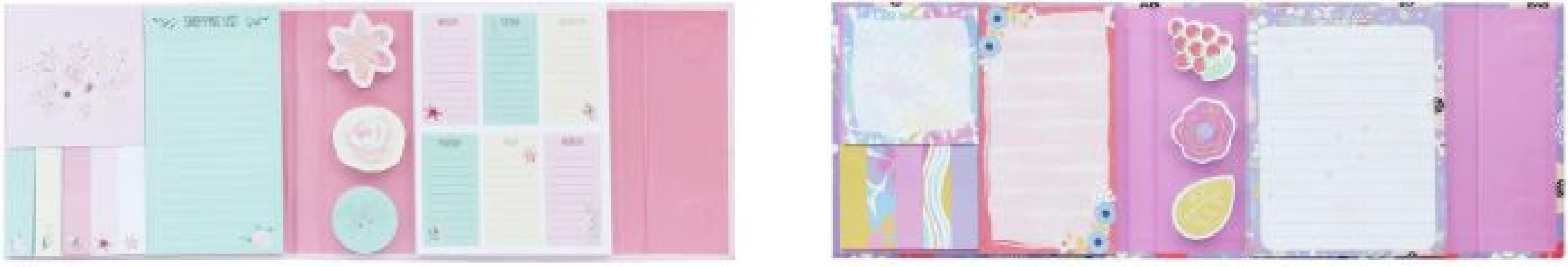 Αυτοκόλλητα Χαρτάκια Σημειώσεων Μαγνητικό Σετ-2 Σχέδια (000582357) (2)