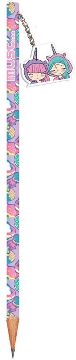 Must Μολύβι Με Γόμα Κορίτσι-4 Σχέδια-1Τμχ (000586492) (4)