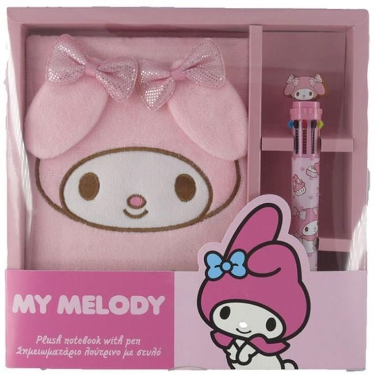 My Melody Σημειωματάριο Λούτρινο Με Στυλό (000490137) (0)