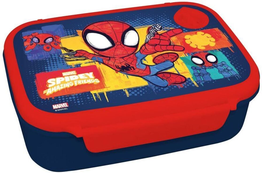 Spidey Φαγητοδοχείο-Παγούρι Αλουμινίου Σετ (000508537) (3)