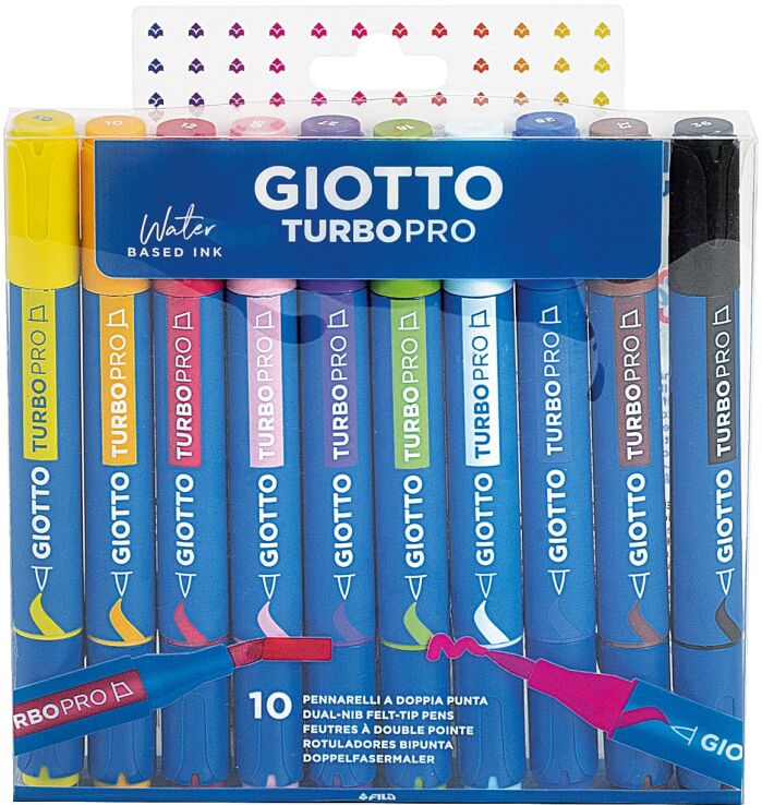 Giotto Μαρκαδόροι Turbo Pro 10Τμχ (428300) (0)