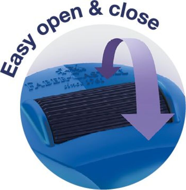 Faber Castell Ξύστρα Διπλή Roll-On Sparkle-3 Σχέδια-1Τμχ (12310829) (2)