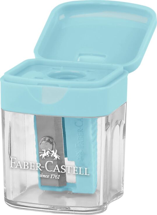 Faber Castell Ξύστρα Mini Box-3 Χρώματα-1Τμχ (12310902) (1)