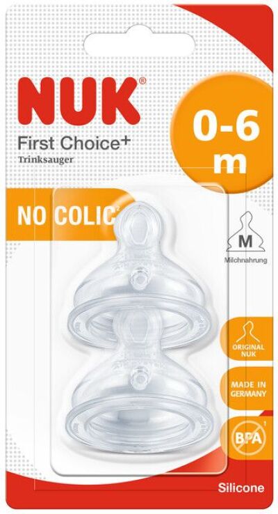 Nuk Θηλή Plus Σ.M1 Για Γάλα 2Τμχ (10709245) (0)