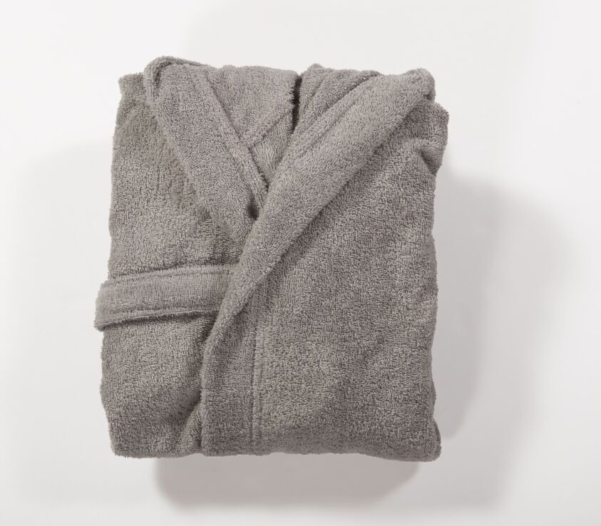 Nef Nef Μπουρνούζι Βαμβακερό Color Kids Light Grey 12 (038493-L.GREY/12) (0)