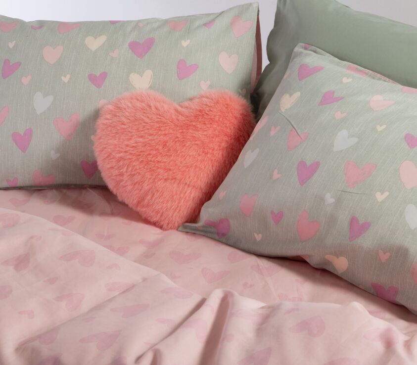 Nef Nef Σεντόνι Σετ 3Τμχ Hearts Attack Χ25/26 (038445) (2)