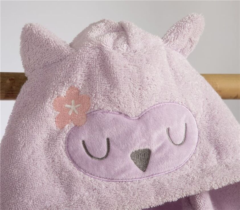 Nef Nef Μπουρνούζι Βαμβακερό Best Friends Lavender No 4 (038831) (2)