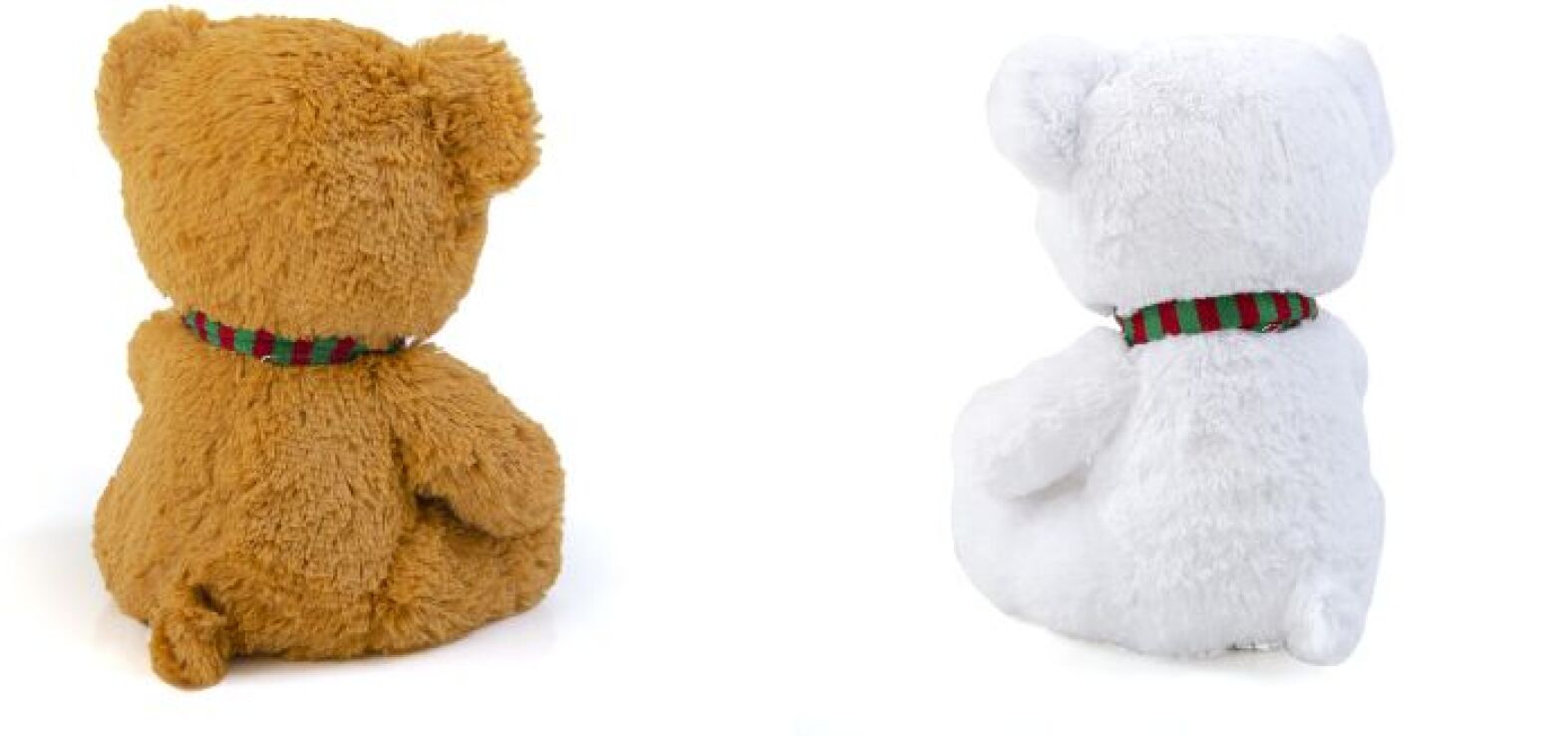 Λούτρινο Αρκουδάκι Με Κασκόλ 30cm-2 Σχέδια (2228) (3)