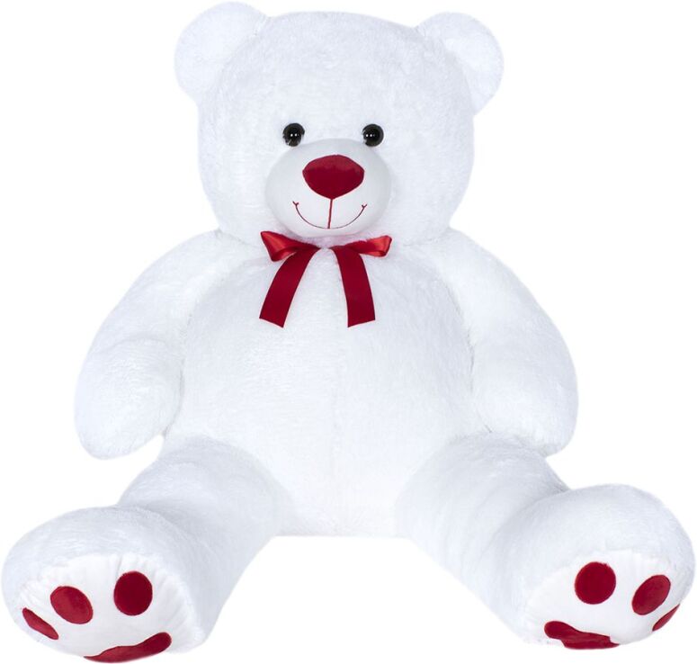 Λούτρινο Αρκούδα Άσπρη 100cm (2921) (0)