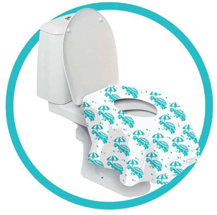 Babywise Προστατευτικά Τουαλέτας Μιας Χρήσης 10Τμχ Potette On The Go (56710) (1)