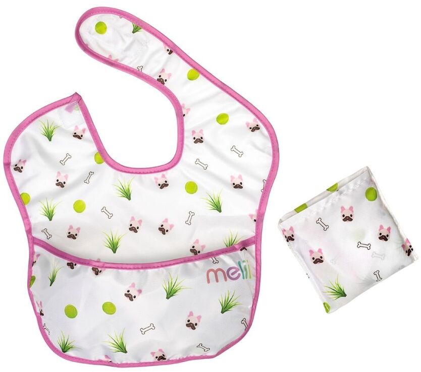 Melii Σαλιάρα 2Τμχ Bulldog (MEL13800) (1)