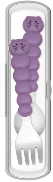 Melii Σετ Κουτάλι-Πιρούνι Με θήκη Cat (MEL20210) (0)