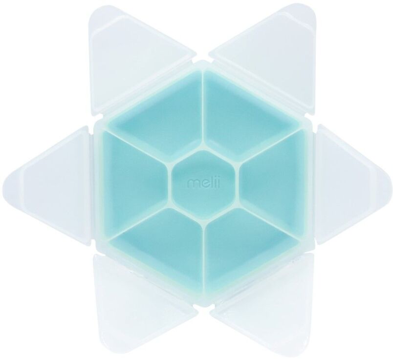 Melii Δοχείο Για Σνακ Hexagon Blue (MEL23710) (1)