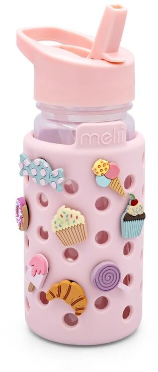 Melii Παγούρι Με Charms 450ml Pink (MEL27720) (1)