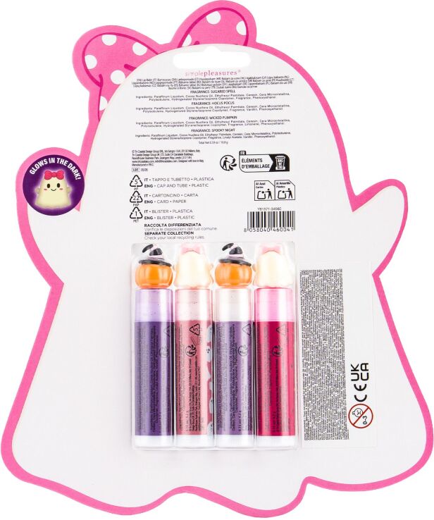 Tri-Coastal Halloween Σετ Lip Balm (1313119) (2)