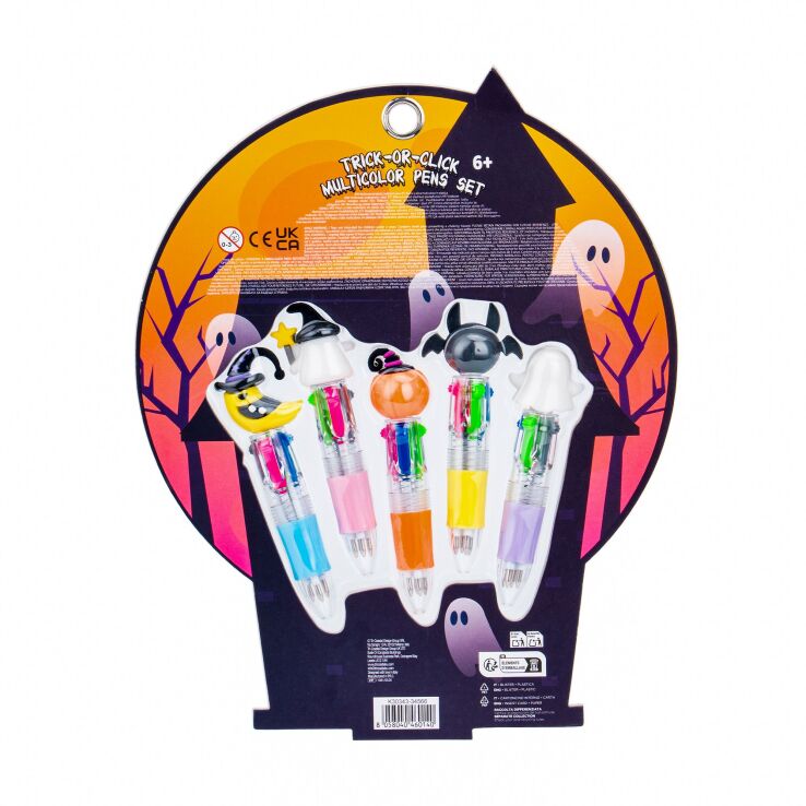 Tri-Coastal Halloween Σετ Στυλό 5Τμχ (1313121) (2)