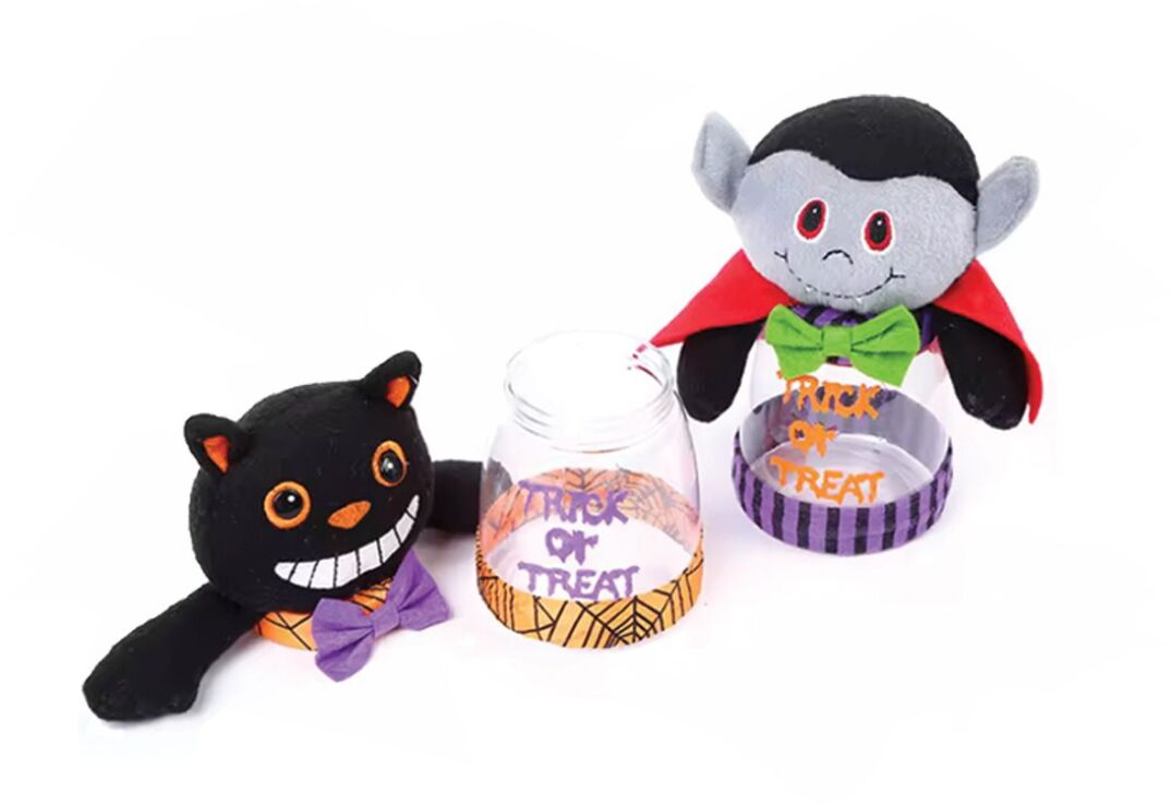 Βαζάκι Halloween 20x9cm-4 Σχέδια-1Τμχ (Α2605) (1)