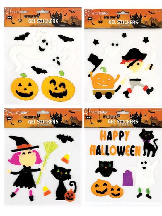 Αυτοκόλλητα Halloween Παραθύρου 25x41cm-4 Σχέδια (Α7001) (0)