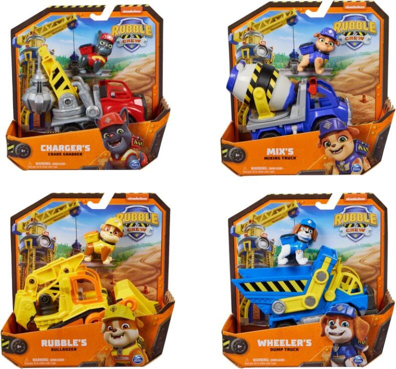 Λαμπάδα Rubble & Crew Βασικά Οχήματα-4 Σχέδια (6066726) (2)