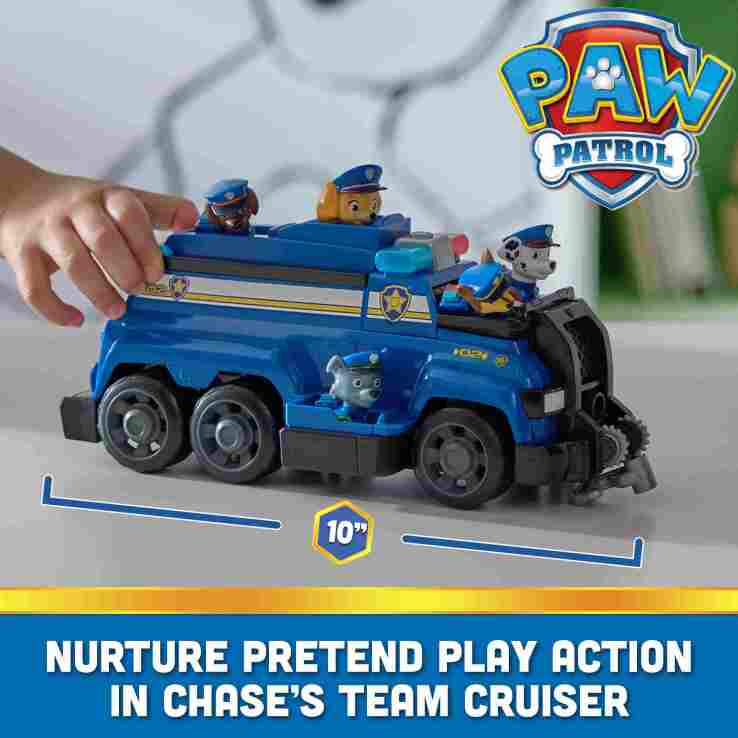 Paw Patrol Όχημα Chase Team Cruiser & 6 Κουταβάκια (6070119) (3)