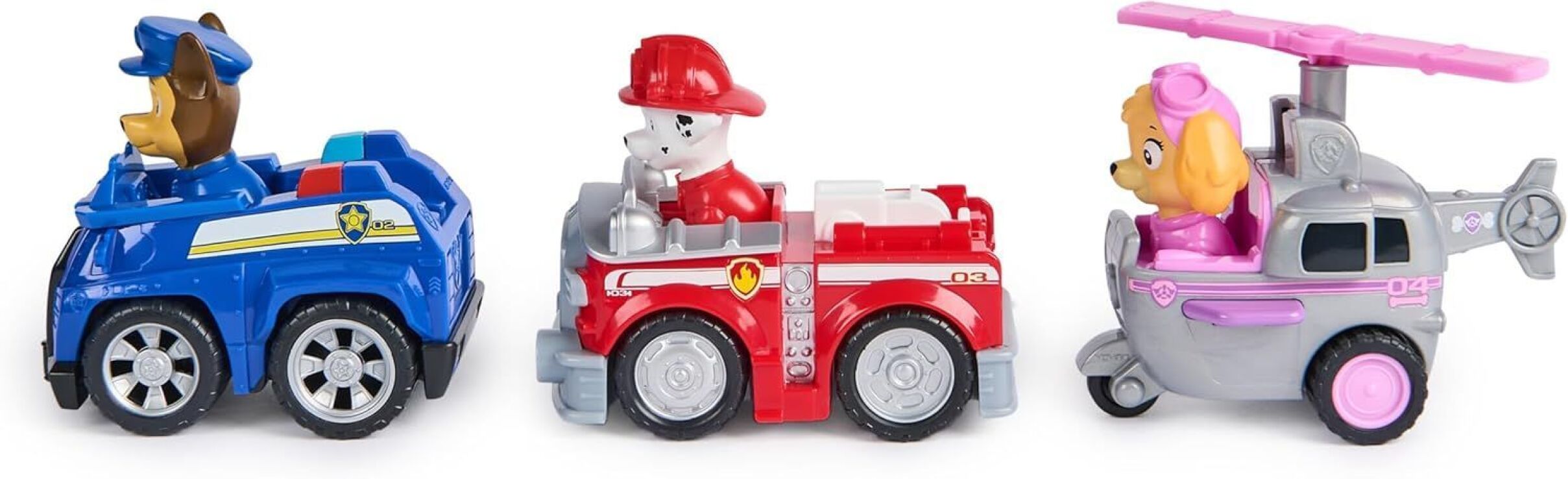 Paw Patrol Οχήματα Pull Back 3Τμχ (6070440) (3)
