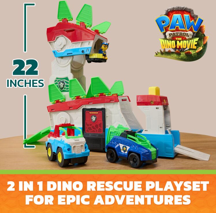 Paw Patrol Dino Movie Πύργος Αποστολών-Dino Mobile (6076044) (2)