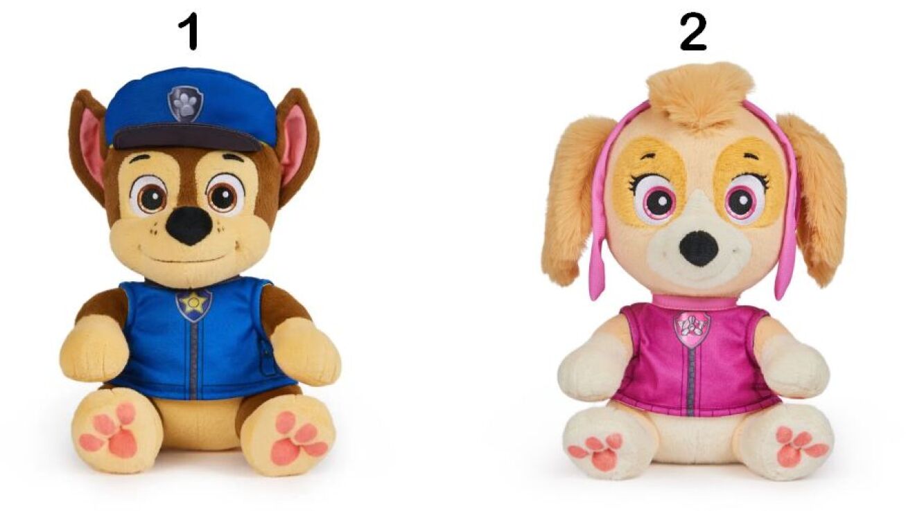 Paw Patrol Bedtime Plush-2 Σχέδια (6069284) (1)