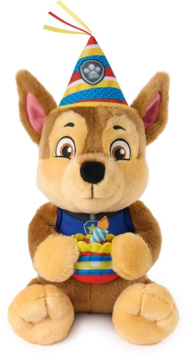Paw Patrol Λούτρινο Γενέθλια Με Τον Chase 24cm. (6076362) (0)