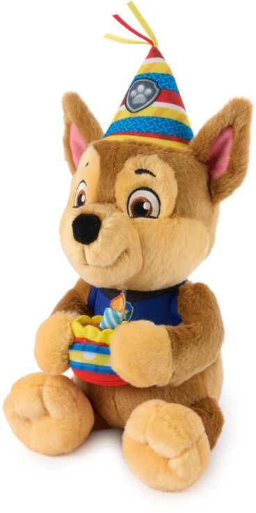 Paw Patrol Λούτρινο Γενέθλια Με Τον Chase 24cm. (6076362) (1)