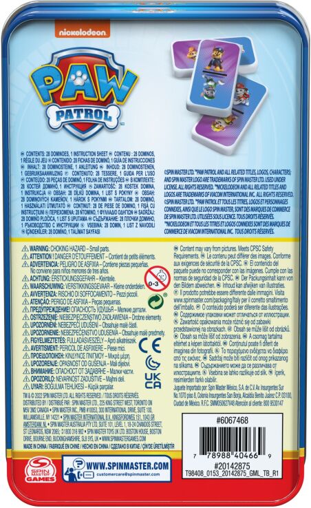 Επιτραπέζιο Paw Patrol Domino (6067468) (3)