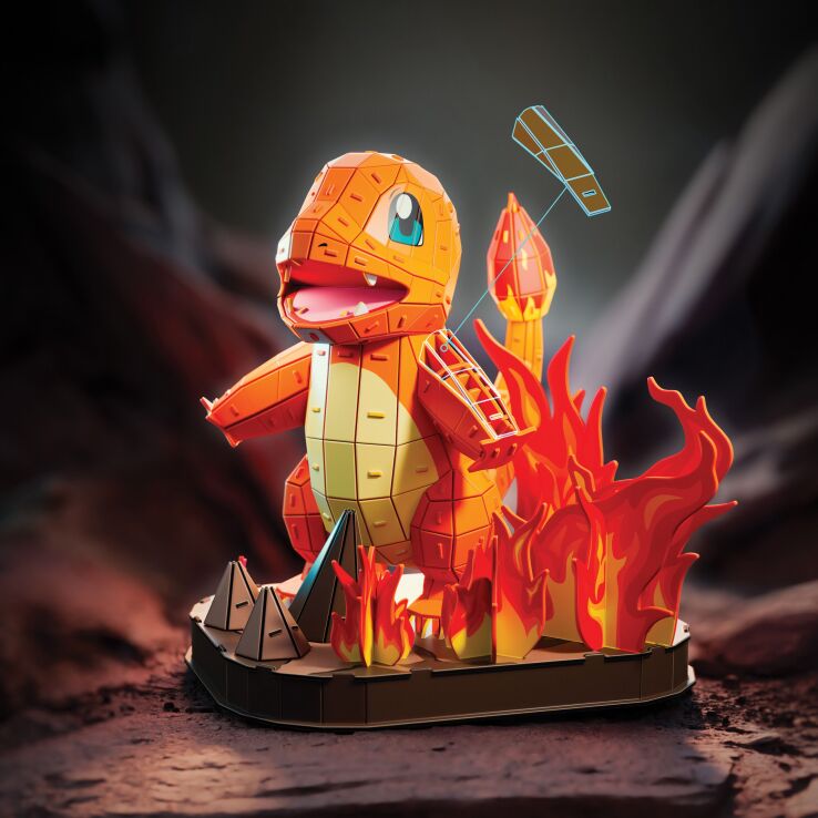 4D Παζλ Pokemon Charmander (6075063) (3)