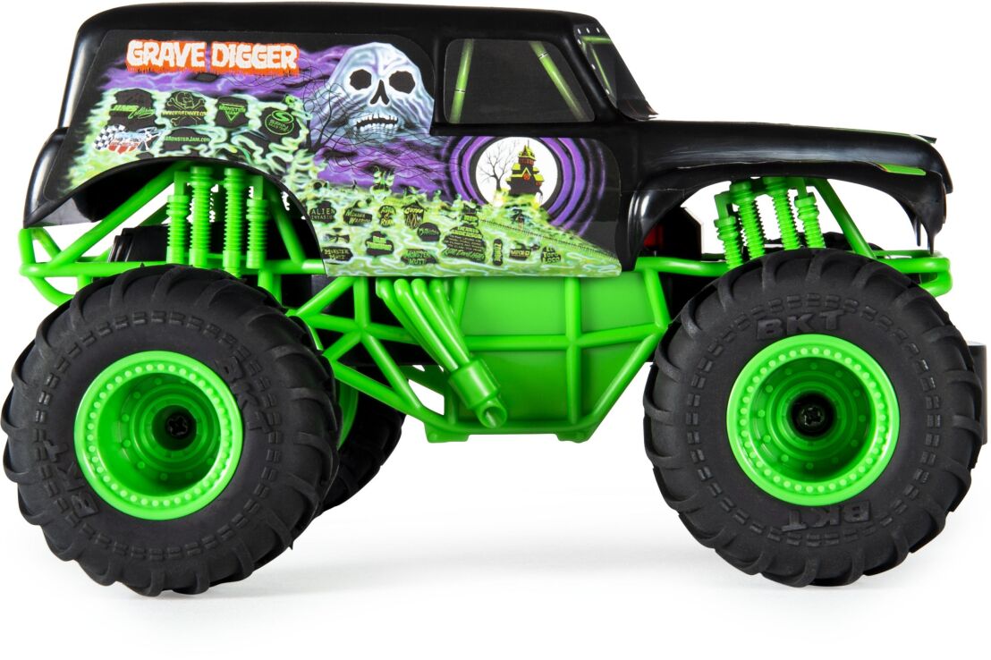Monster Jam Τηλεκατευθυνόμενο Grave Digger 1:24 (6044955) (3)