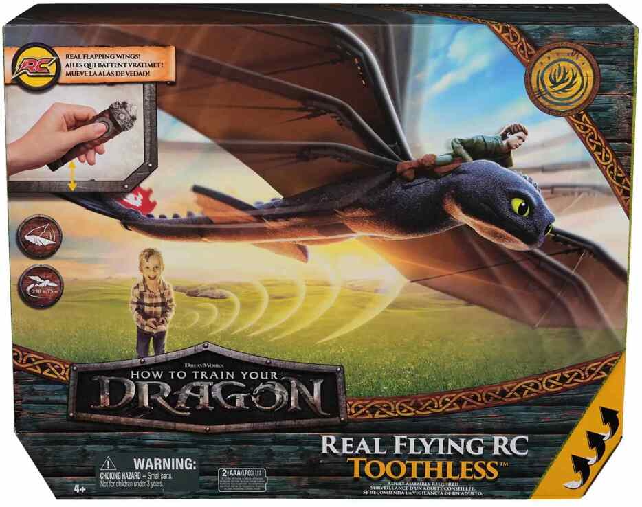 Dragons Τηλεκατευθυνόμενο Ιπτάμενος Toothless (6074369) (1)