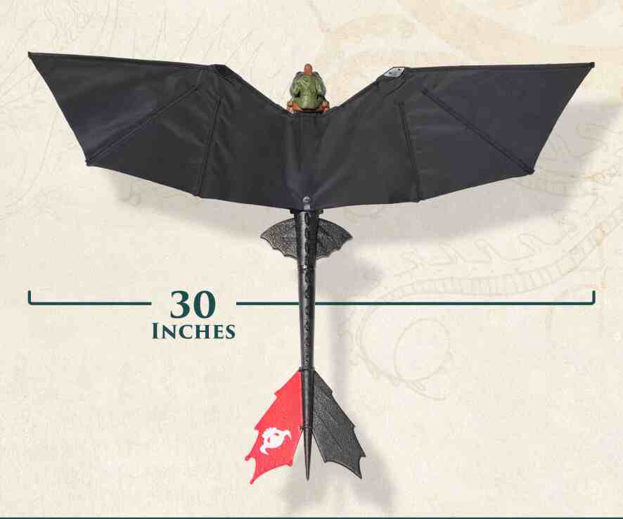 Dragons Τηλεκατευθυνόμενο Ιπτάμενος Toothless (6074369) (6)