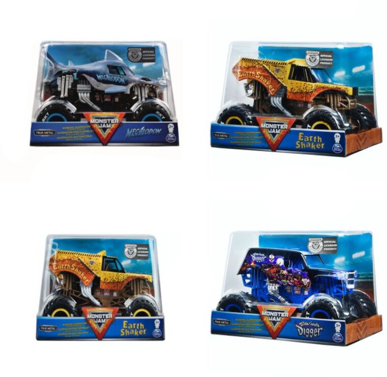 Monster Jam Όχημα 1:24-5 Σχέδια (6056371) (2)