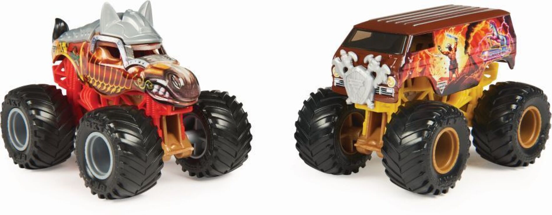 Monster Jam Mini Όχημα 1:64 2Τμχ-6 Σχέδια (6064128) (6)