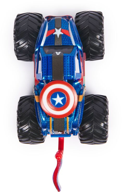Monster Jam Όχημα 1:4 Marvel-5 Σχέδια-1Τμχ (6069960) (8)
