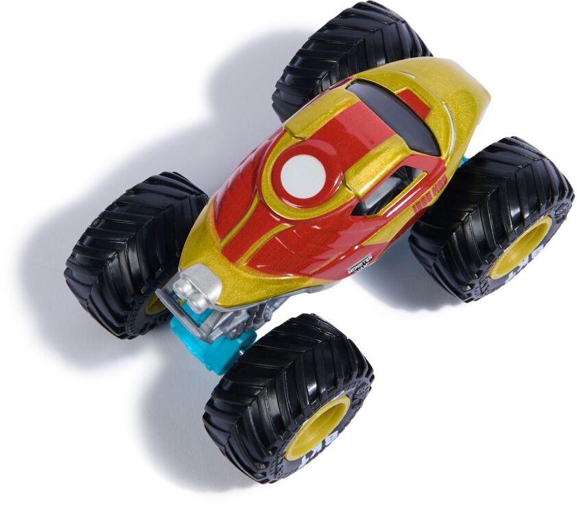 Monster Jam Όχημα 1:64 Marvel 2Τμχ-2 Σχέδια (6070555) (4)