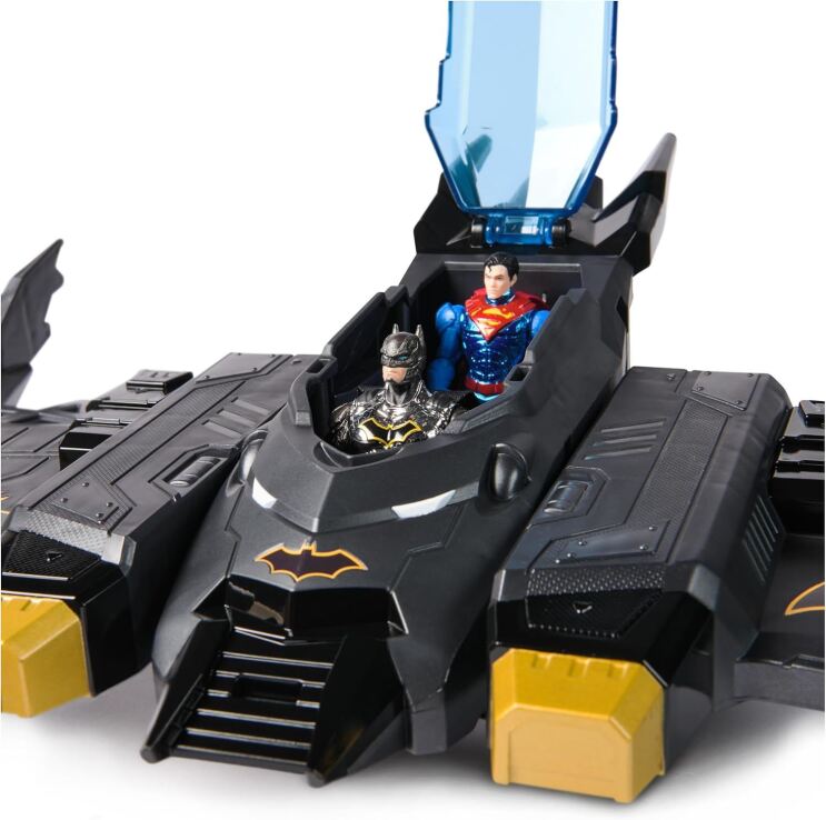 DC Metal Force Transforming Batwing & 2 Φιγούρες 10cm (6070889) (3)