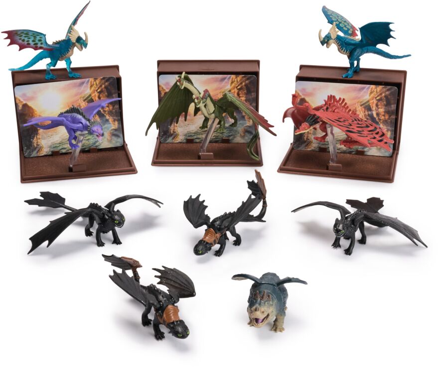 Dragons Mini Δράκοι-10 Σχέδια-1Τμχ (6072554) (1)