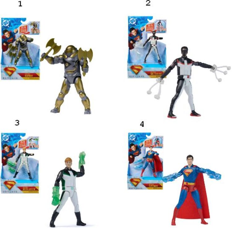 Superman Movie Φιγούρες DC Deluxe 15cm-4 Σχέδια (6073190) (1)