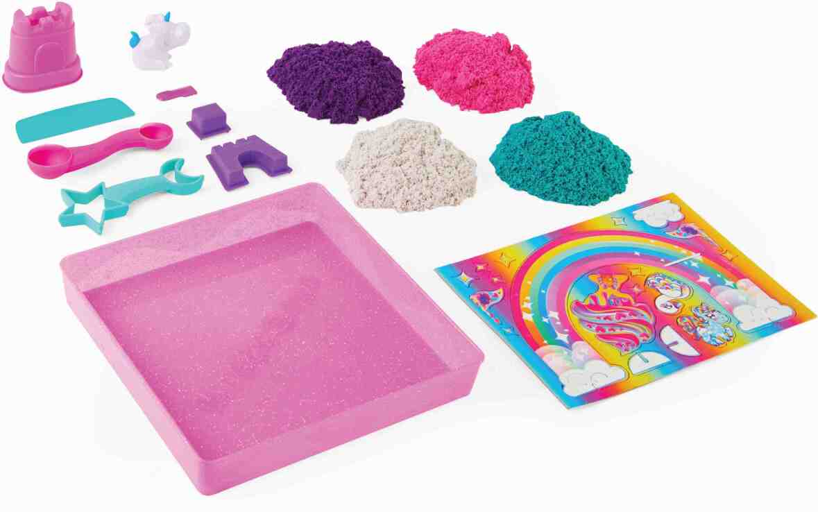 Kinetic Sand Rainbow Unicorn Playset (6062961) (2)