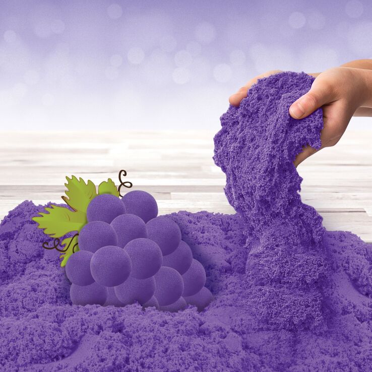 Kinetic Sand Άμμος-Fruity Scents-4 Σχέδια (6070194) (10)
