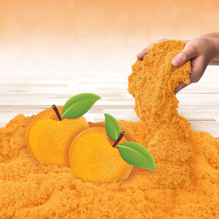 Kinetic Sand Άμμος-Fruity Scents-4 Σχέδια (6070194) (9)