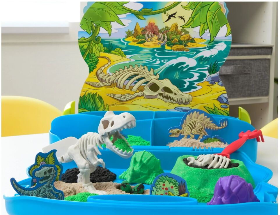 Kinetic Sand Σετ Δεινοσαύρου (6070525) (6)