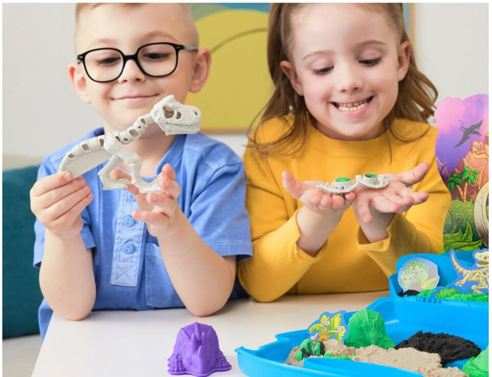 Kinetic Sand Σετ Δεινοσαύρου (6070525) (8)